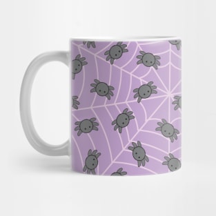 Kawaii spider pattern pastel goth Mug